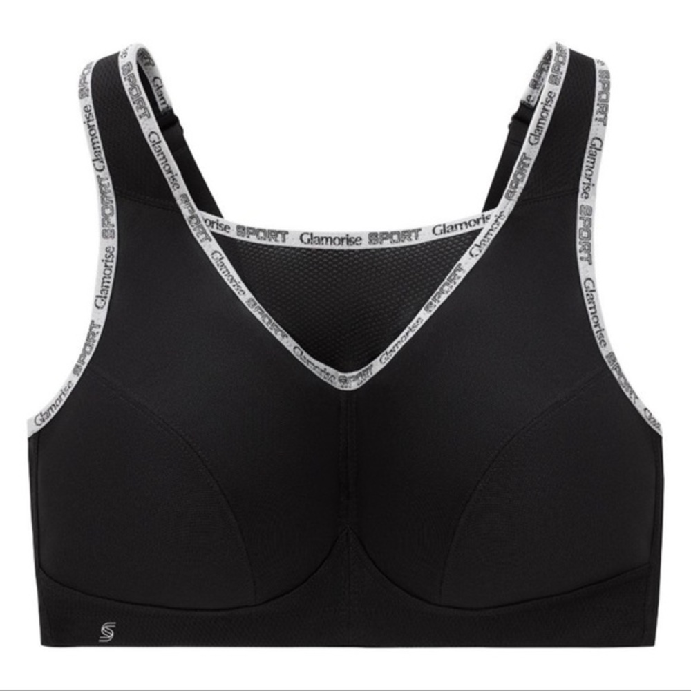 Glamorise Womens No-Bounce Camisole Sports Wirefree Bra